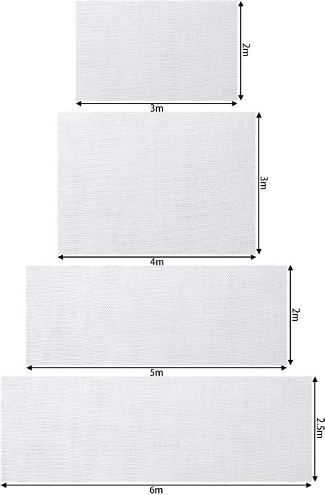 Buy Elcoho 3m x 4m Insect Netting Against Insects Birds Mosquito Garden ...