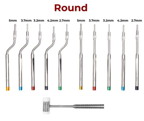 Waldent Osteotomes (Set of 11) – Waldent.com