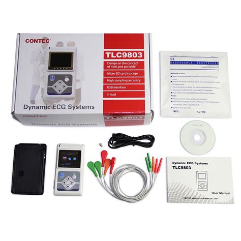 TLC9803 Dynamic ECG Systems_Holter Monitor 24 hours Dynamic ECG Recorder - BMA Bazar