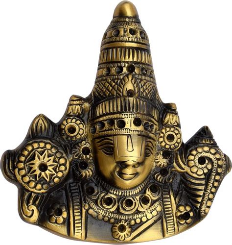 Wall Hanging - Brass Ganesha Face Wall Hanging Spiritual Home Decor ...