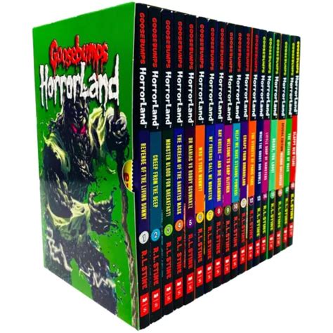 Goosebumps Horrorland Series Collection Box Set by India | Ubuy