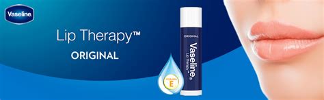 Buy Vaseline Lip Therapy Original Chapstick, Lip Balm, Clear, 4.5 Gram ...