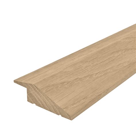 Solid Oak Floor Threshold Ramp R2 Various Lengths & Rebate Sizes