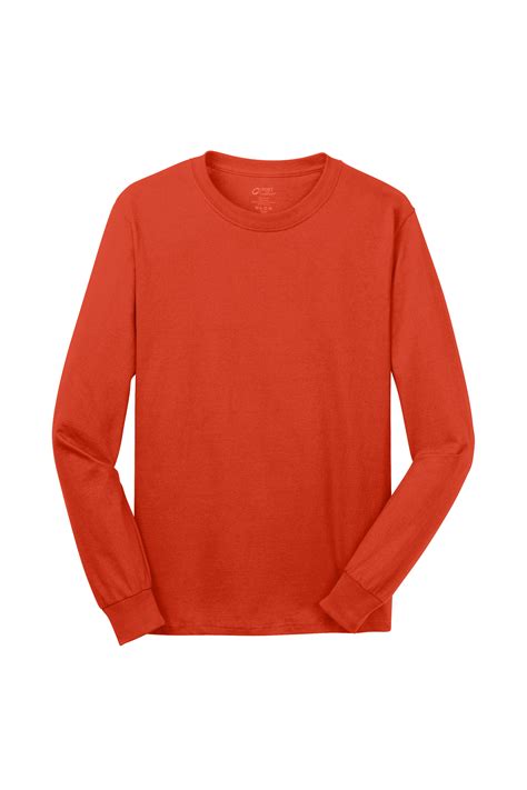 Port & Company Long Sleeve Core Cotton Tee | Product | SanMar