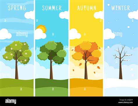 Image result for Spring/Summer Fall/Winter Cartoon