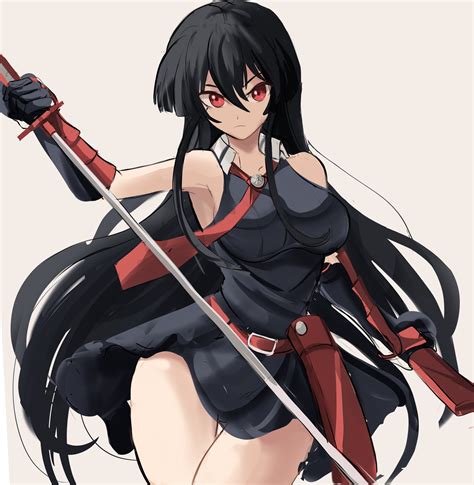 akame (akame ga kill!) drawn by rakeemspoon | Danbooru