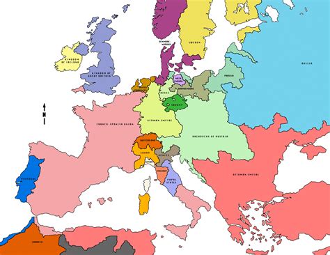 Image - Europe Map 1800 (VOE).png - Alternative History