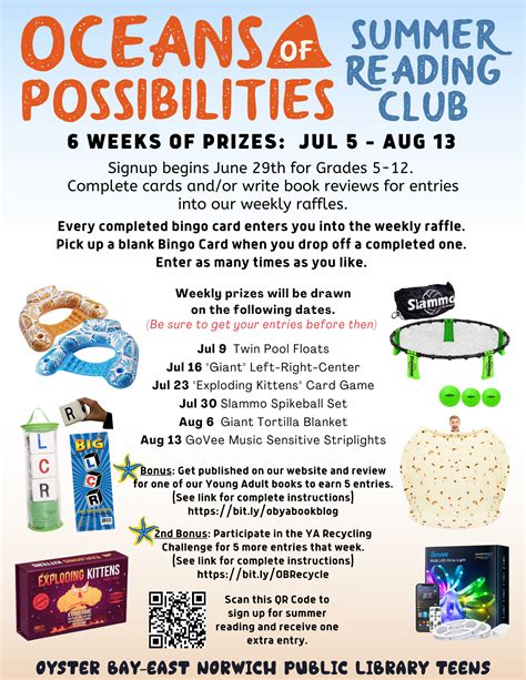 YA Summer Reading | Oyster-Bay East Norwich Public Library