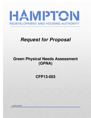 Fillable Online Appendix 22-1 Memorandum Format Request for Proposal ...