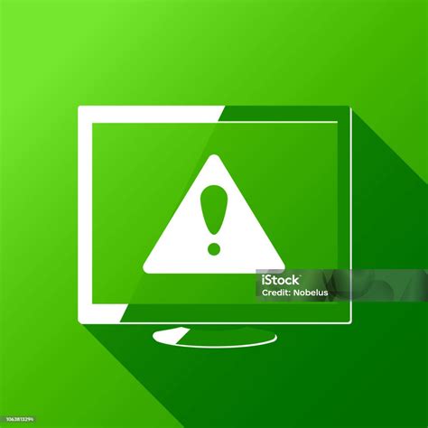 Image result for Computer with Warning Sign Vector