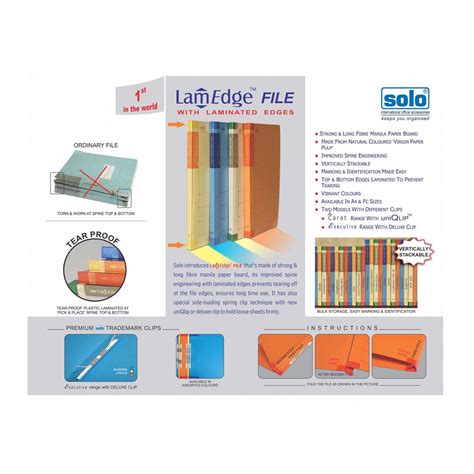 LamEdge File (KF102) pack of 10 pcs — Metro Corporate Concepts