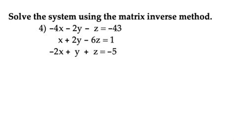 Image result for How to Find Matrix Inverse Method