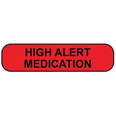 Image result for High-Alert Medication