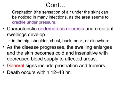 Black leg.pptx: is the disease of young cattle which causes a sudden death | PPTX