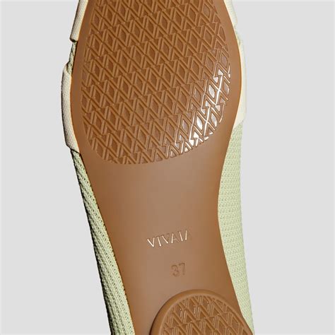 Almond-Toe Knotted Flats (Bibi), MATCHA CREAM IVORY, EU40 | VIVAIA