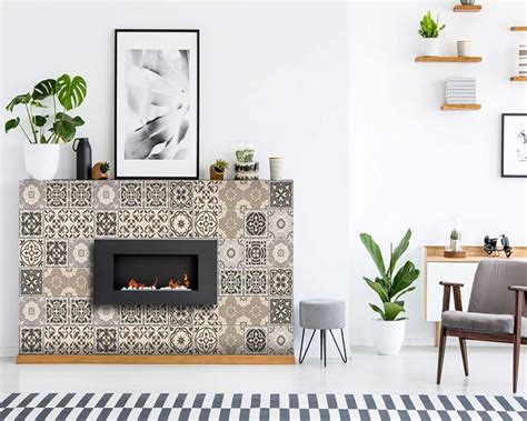 Top 4 Best Fireplace Tile Ideas - modern interior design - Lycos Export