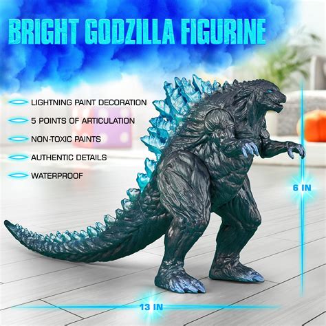 Inner World 2021 Godzilla Movie Action Figures Set of 2 Toys - Kaiju ...