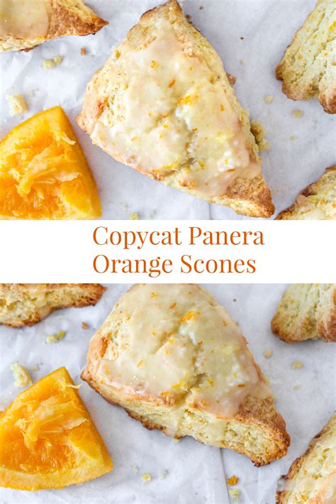 Copycat Panera Orange Scones | Scones recipe easy, Orange scones recipe ...