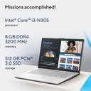 ASUS Vivobook Go 15, 12th Gen, Equivalent to Intel 12th Gen, Intel Core ...