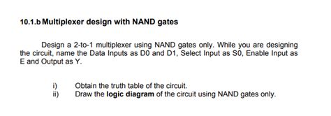 Image result for Multiplexer Using NAND Gate