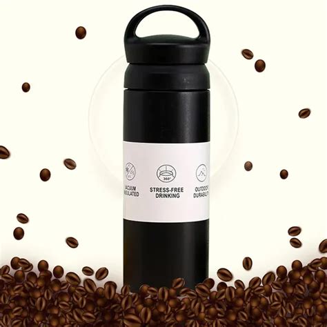 Nonihal Shop Black Stainless Steel Trending Coffee Travel Mug For ...