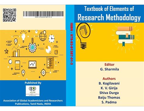 Textbook of Elements of Research Methodology eBook : Sharmila, Ms.G ...
