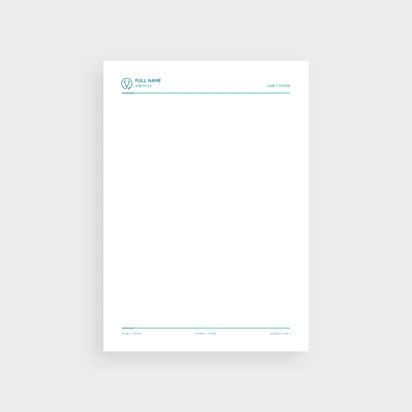 Letterhead Designs & Templates | Company Letterhead Format | VistaPrint