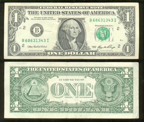 Printable American Dollar Bills