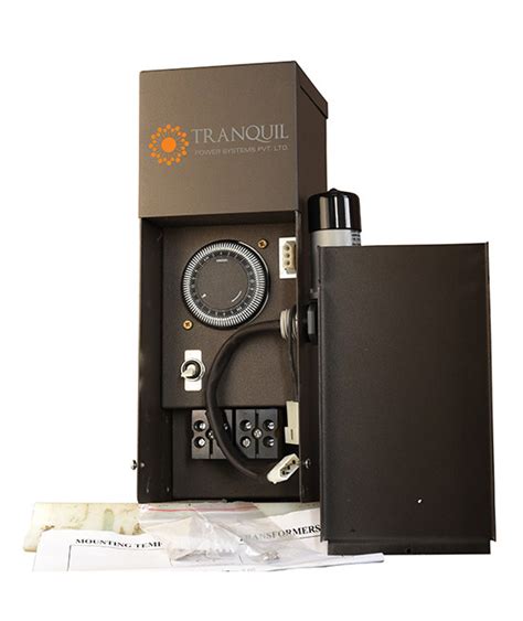 Landscape lighting Voltage Transformer with timer and Photo option ...