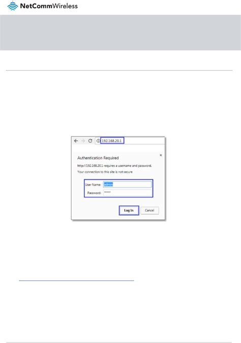 Image result for NetComm Nl1901acv Setup