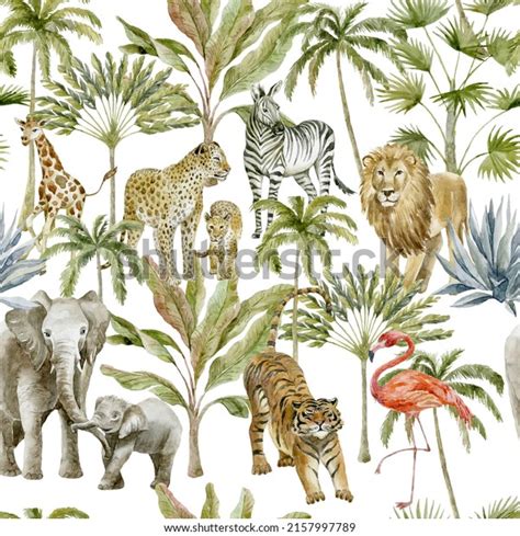Tropical Animals Pattern 的图像结果