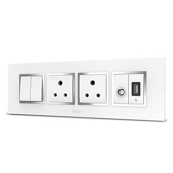 Goldmedal Switch Combo with Cover Plate - Nixon 10Amp Switch (2N), 6Amp ...