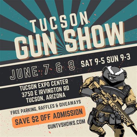 Tucson Expo Gun Show, Tucson Expo Center, 7 June to 8 June | AllEvents