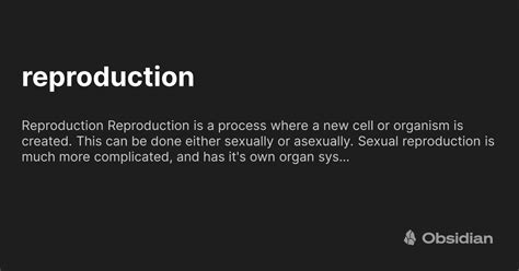 Image result for Reproduction Definition