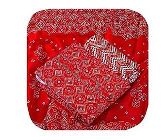 Buy Shubham creation Pure Cotton Unstitched Salwar Suit Dupatta Dress ...