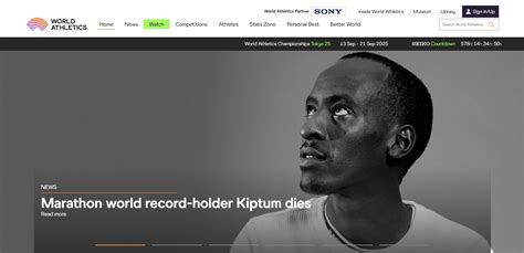 马拉松世界纪录保持者凯尔文·基普图姆去世，年仅24岁