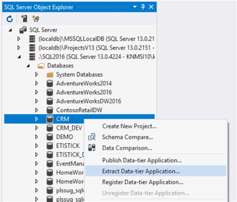 Image result for Create Dacpac File Visual Studio
