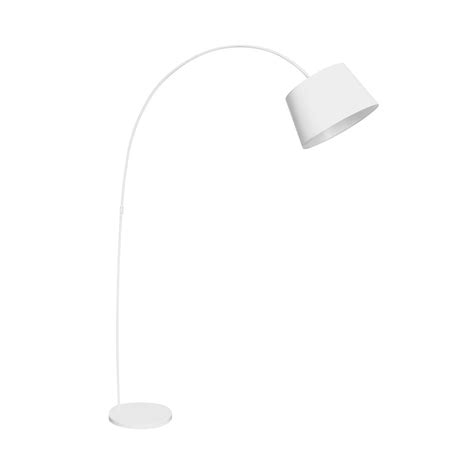 Isaac White Floor Lamp - No5a Interiors