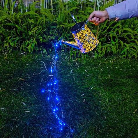 Image result for Watering Can Solar String Lights