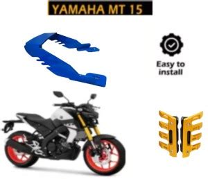 Gogna Mart CNC Shocker Protector Front Fender Slider Guard gold mt15 ...