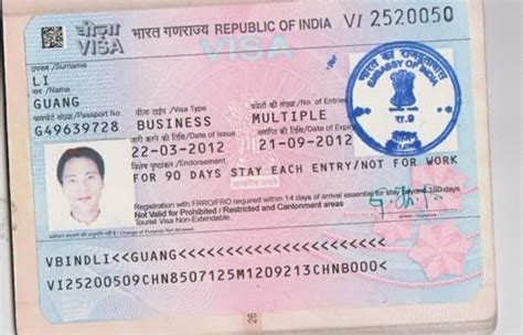 关于印度签证需要的照片尺寸的问题-