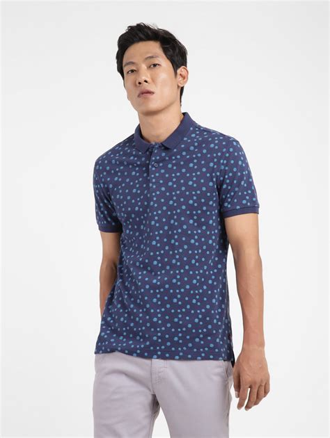 Men's Polka Dot Polo T-shirt – Levis India Store