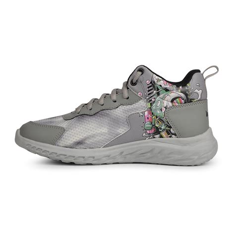 Buy Light Grey Casual Lacing Shoes For Kids HINKS-1L