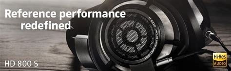 Sennheiser HD 800S Open-Back Hi-Res Audiophile Headphones, German ...