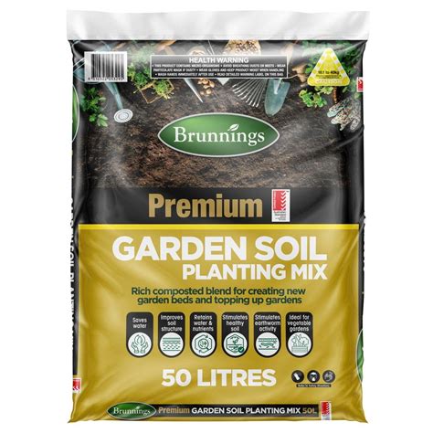 Brunnings 50L Premium Garden Soil Planting Mix - Bunnings Australia