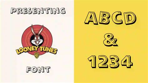 Looney Tunes font Free Download | Free Fonts Lab