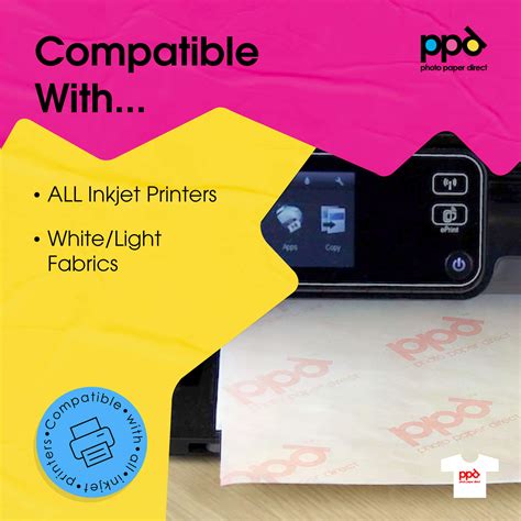 Ink Express A4 Light Inkjet Heat Transfer Paper | Ink Express ...