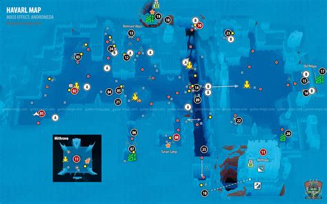 Havarl Map Walkthrough Guide | Mass Effect Andromeda | game-maps.com