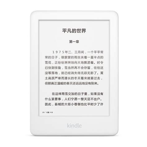 【Kindle青春入门版】Kindle 青春入门版 亚马逊电子书 电子书阅读器 电纸书（白色）