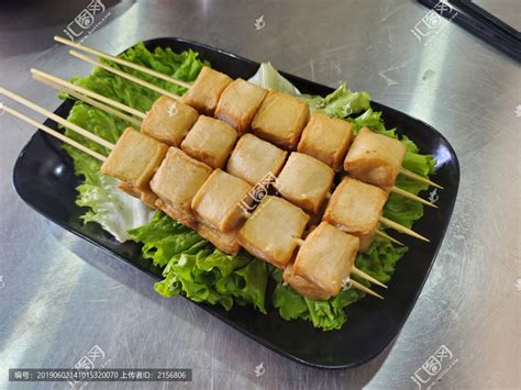 豆腐串,小吃美食,食品餐饮,摄影,汇图网www.huitu.com